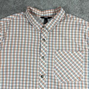 Alaskan Hardgear Button Up Shirt Mens 3XL Plaid Performance Outdoors Duluth
